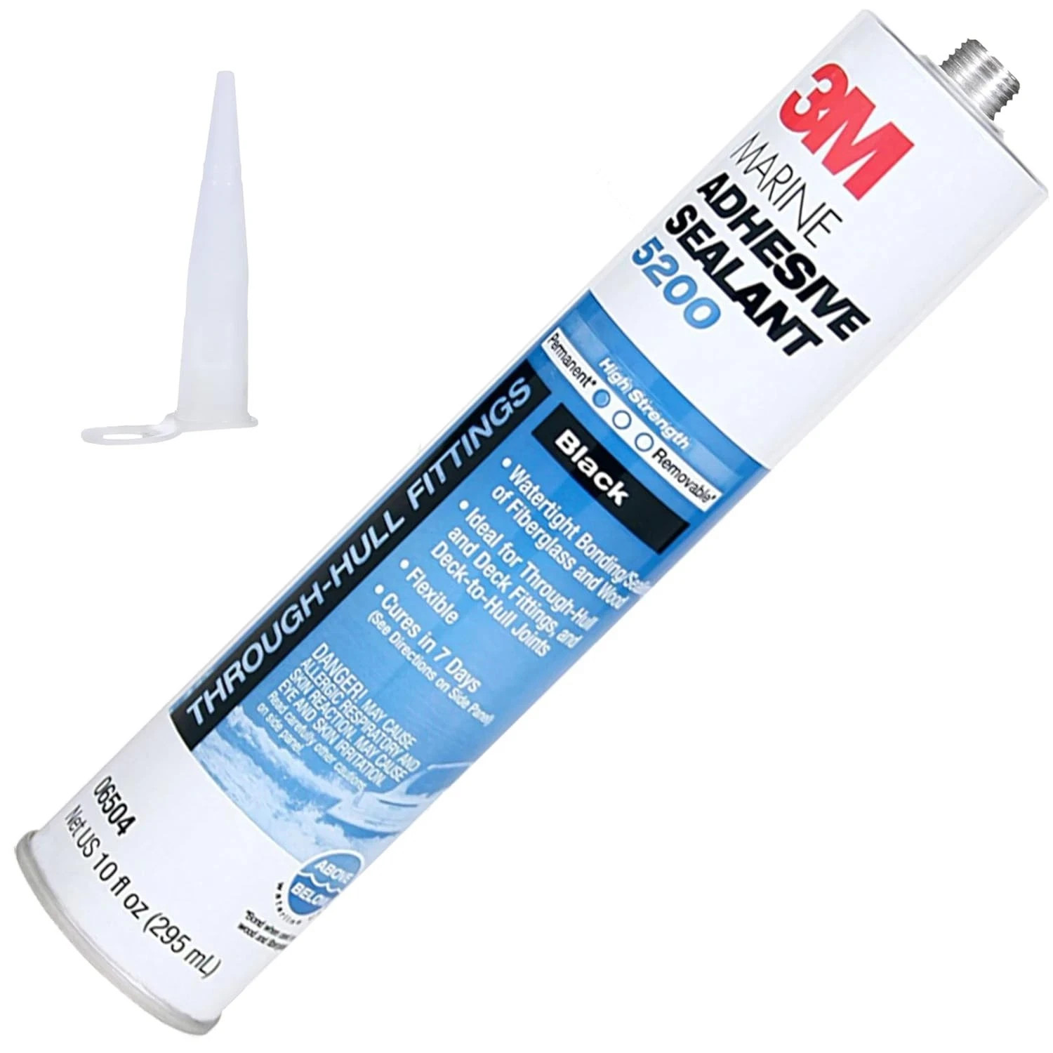 Marine Adhesive Sealant 5200 06500 Permanent Bonding and Sealing for Boats an…