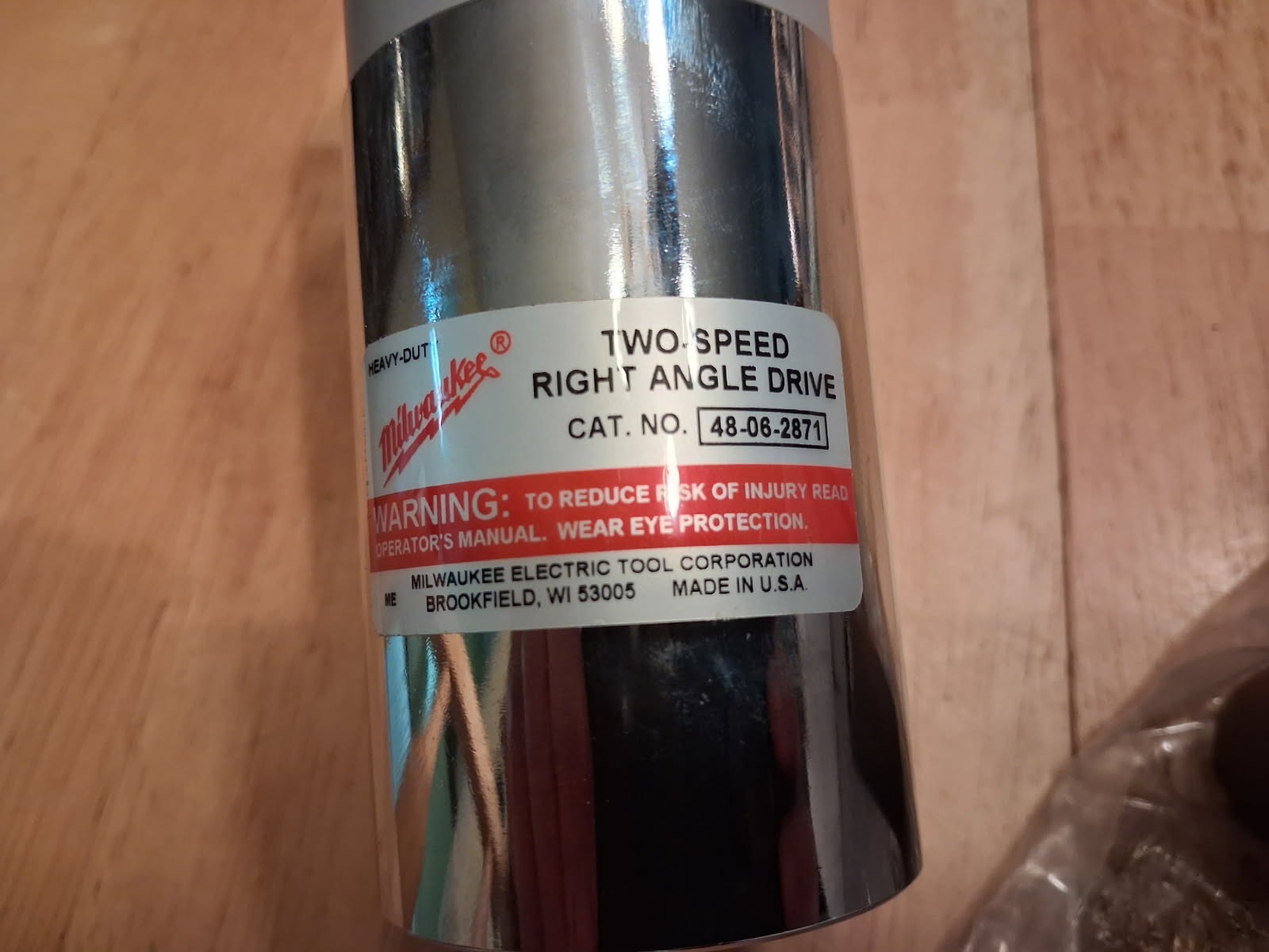MILWAUKEE Right Angle Drive Unit and Collar 48-06-2871