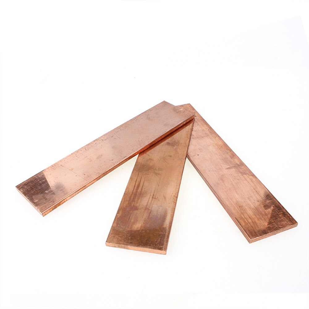 1pcs 99.9% Copper Cu Metal Flat Bar Copper Strip Copper Plate Thick 1.5 – 12mm