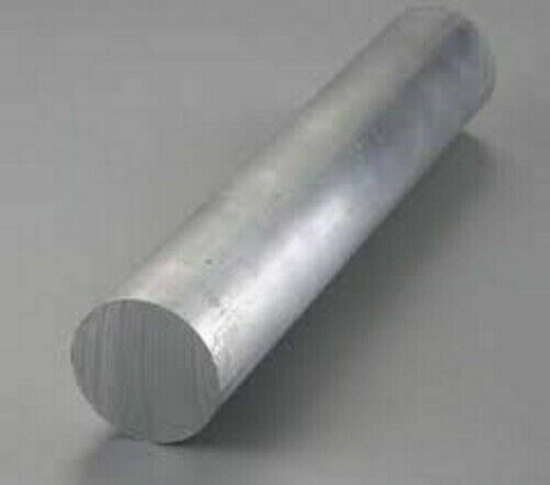Aluminum Bar Round Rod 1″ x 6 Feet Solid Stock Alloy 6061 Unpolished Finish NEW