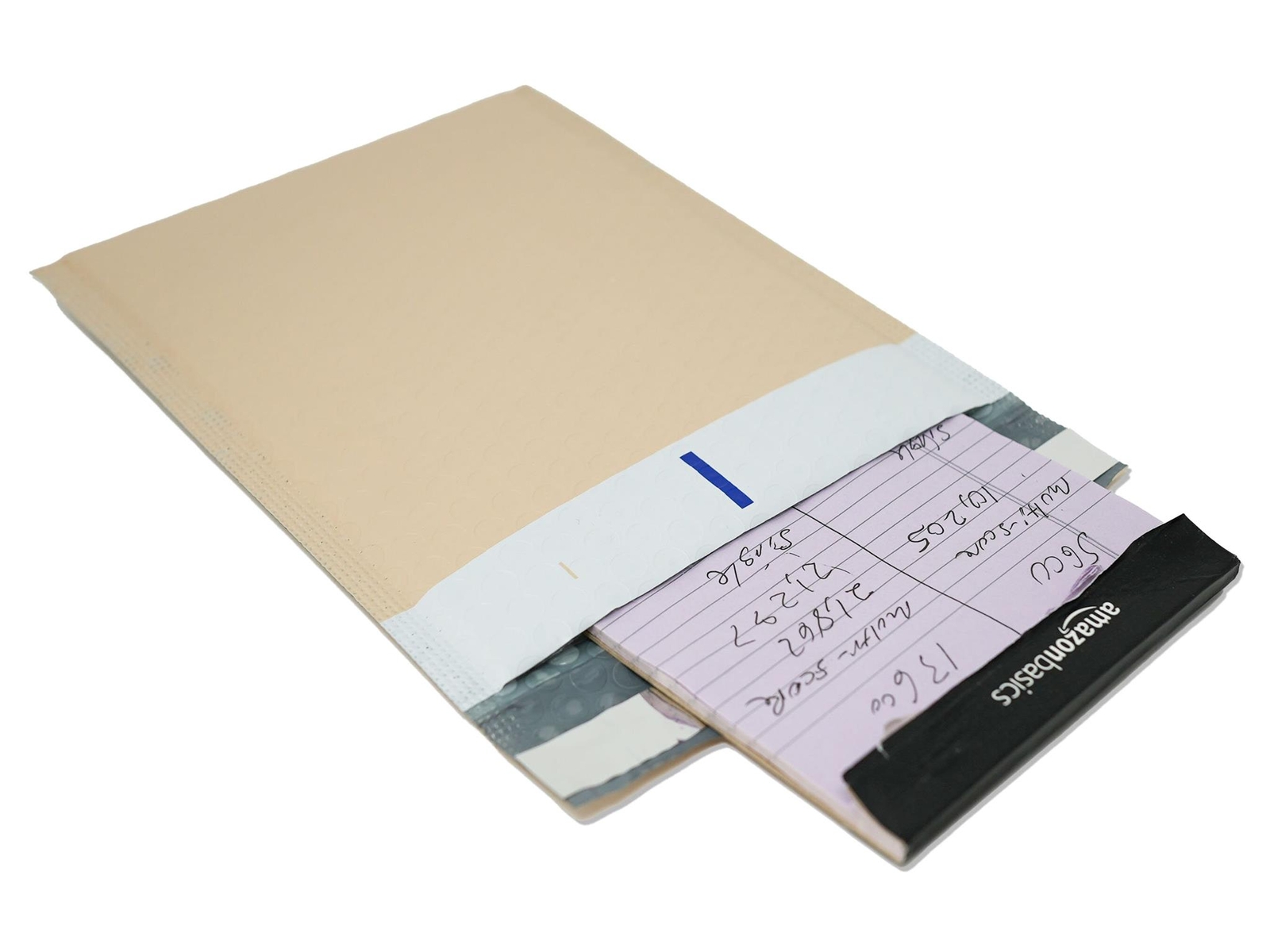 6×10 Khaki Fully Recyclable Bubble Padded Envelopes, Recycled Eco- Friendly Poly