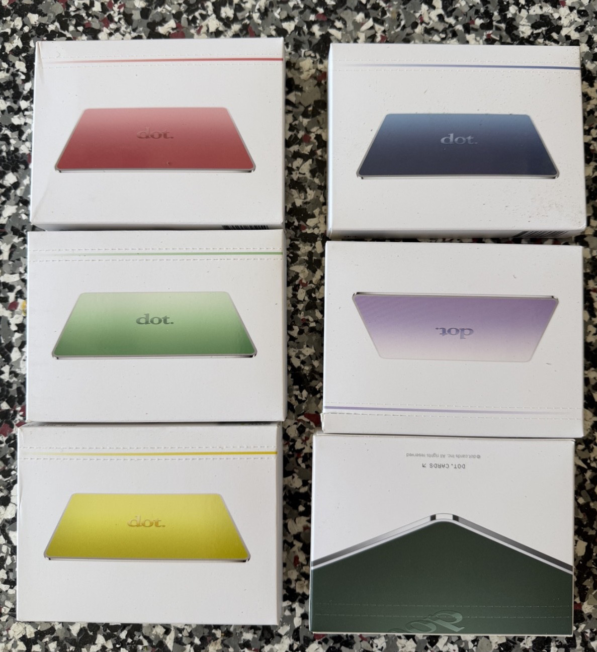dot. Card Digital networking Business Cards (6) iPhone and Android
