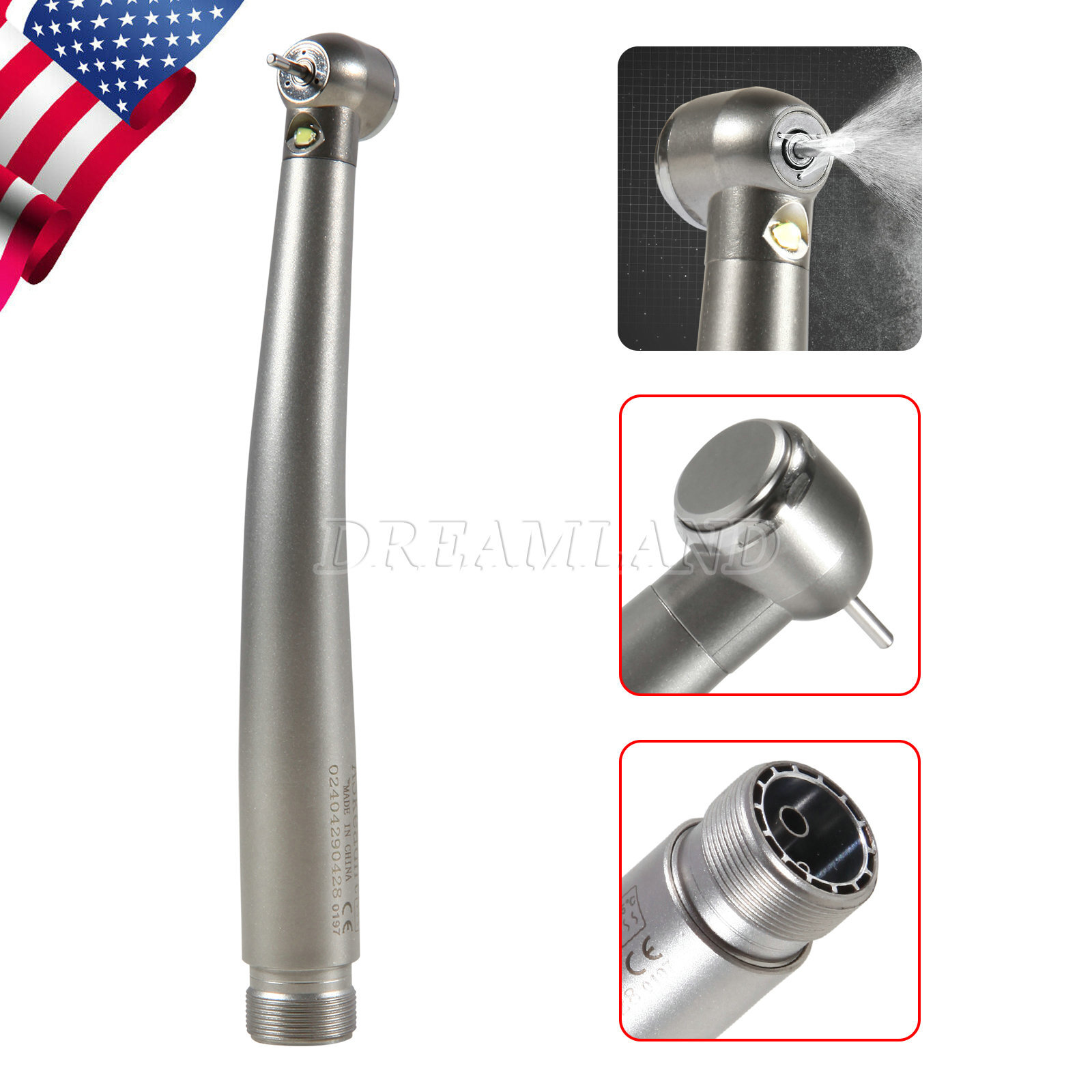 NSK Style Dental Fiber Optic LED E-generator/ High Speed Handpiece 2HOLE/4HOLE