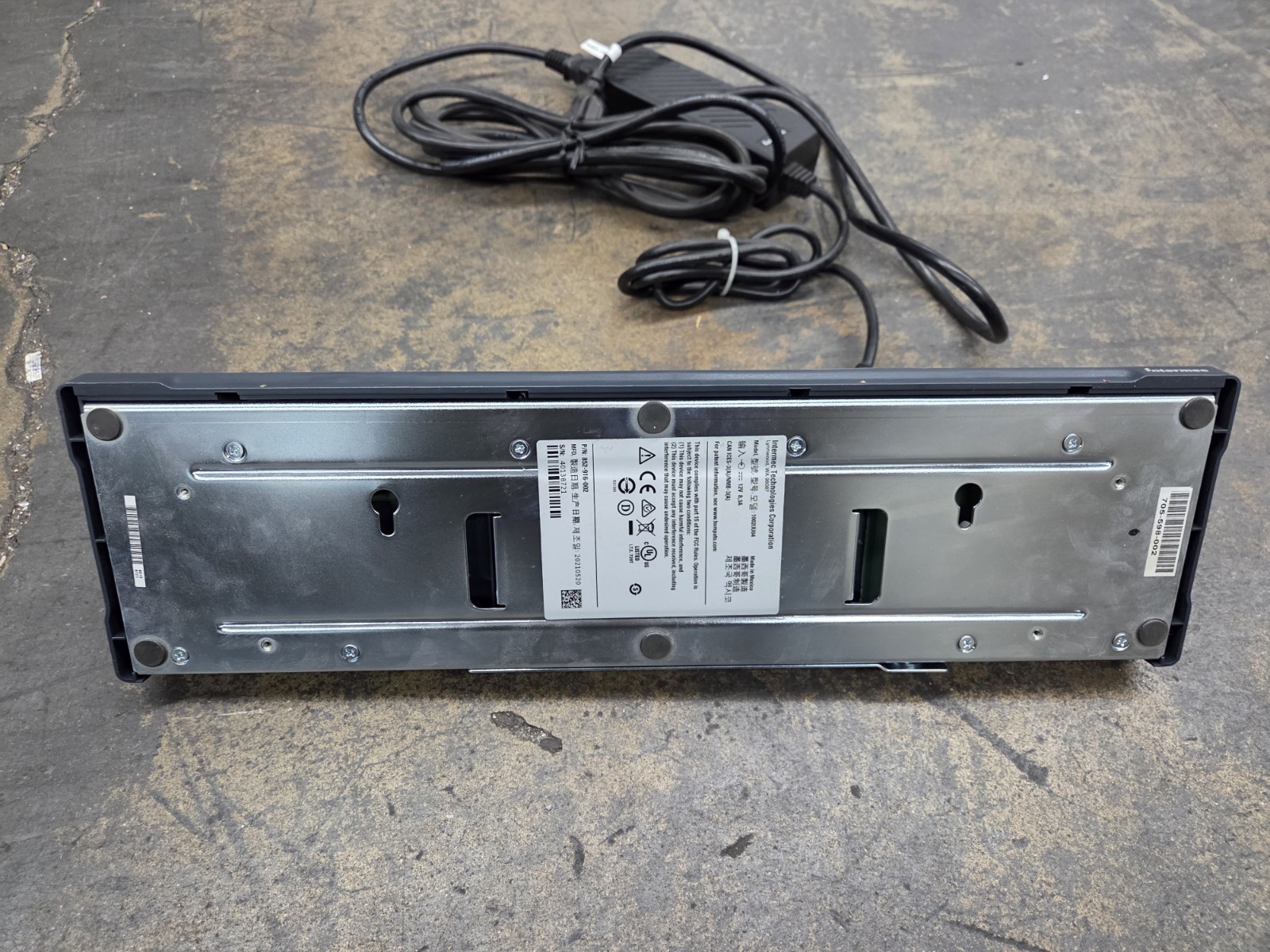Intermec 1002UU04 852-916-002 Battery Charging Cradle for CK70/71 Batteries