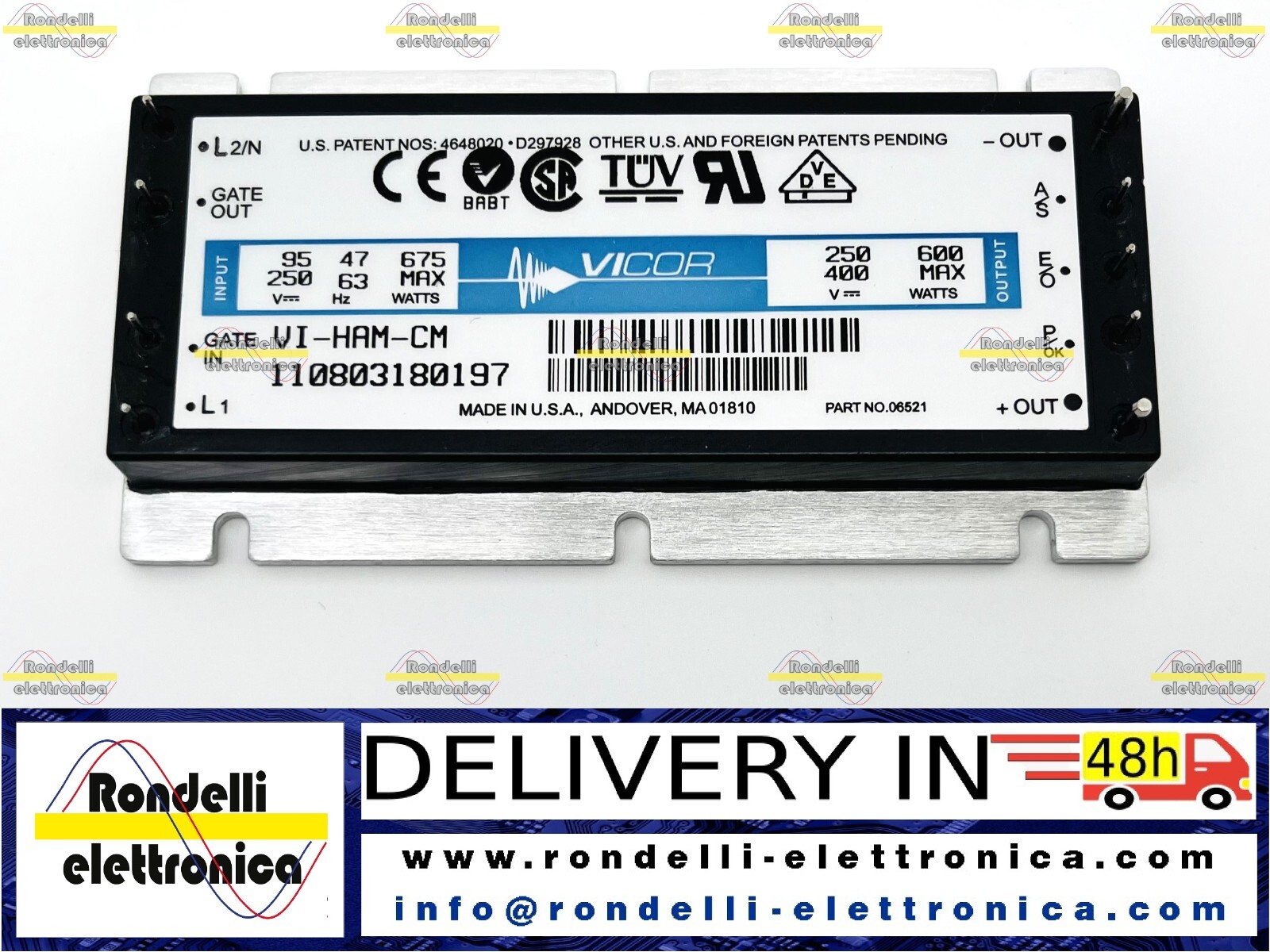VI-HAM-CM (DHL EXPRESS 1-3 DAY DELIVERY in USA)