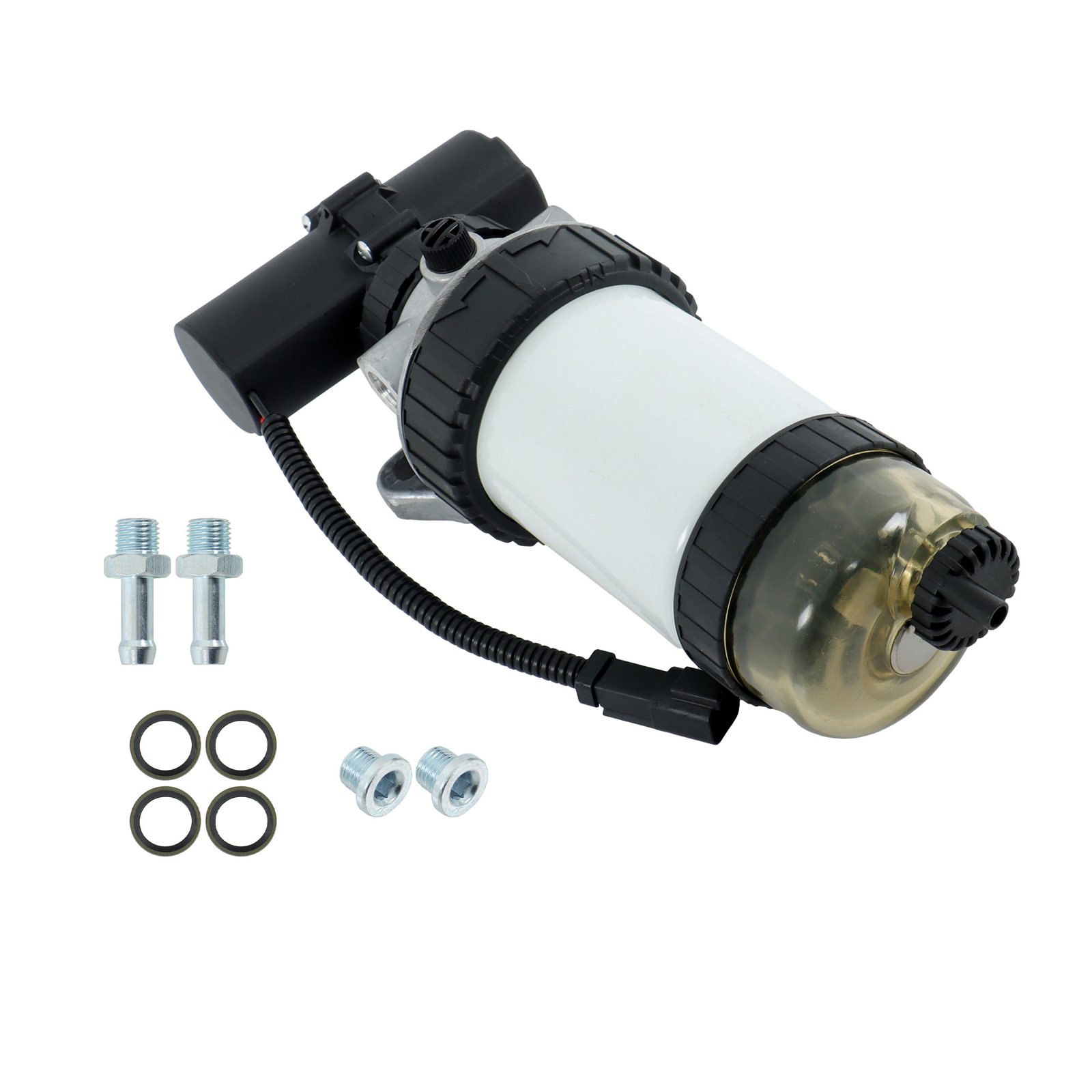 MP10325 Fuel Filter & Lift Pump Assembly For CAT 248B 287B Terex PT75 PT80 804C