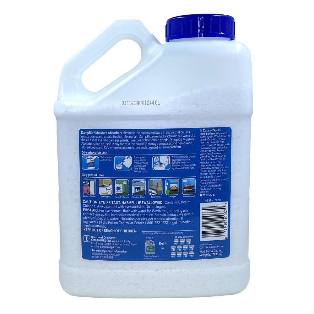 7.5 lbs Fragrance Free Moisture Absorber Super Refill Bag