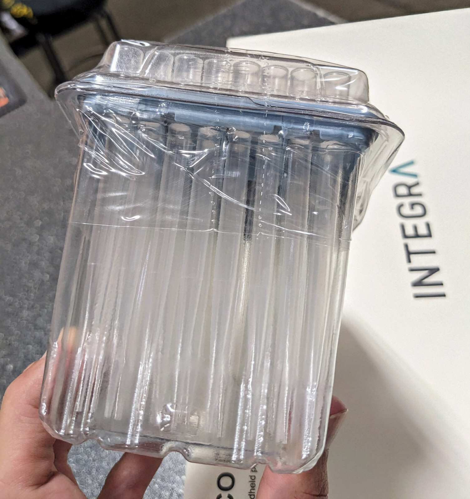 4 Cases Integra 1250ul GripTip 3445 Pre-Sterilized 10 ECO Racks of 96tips