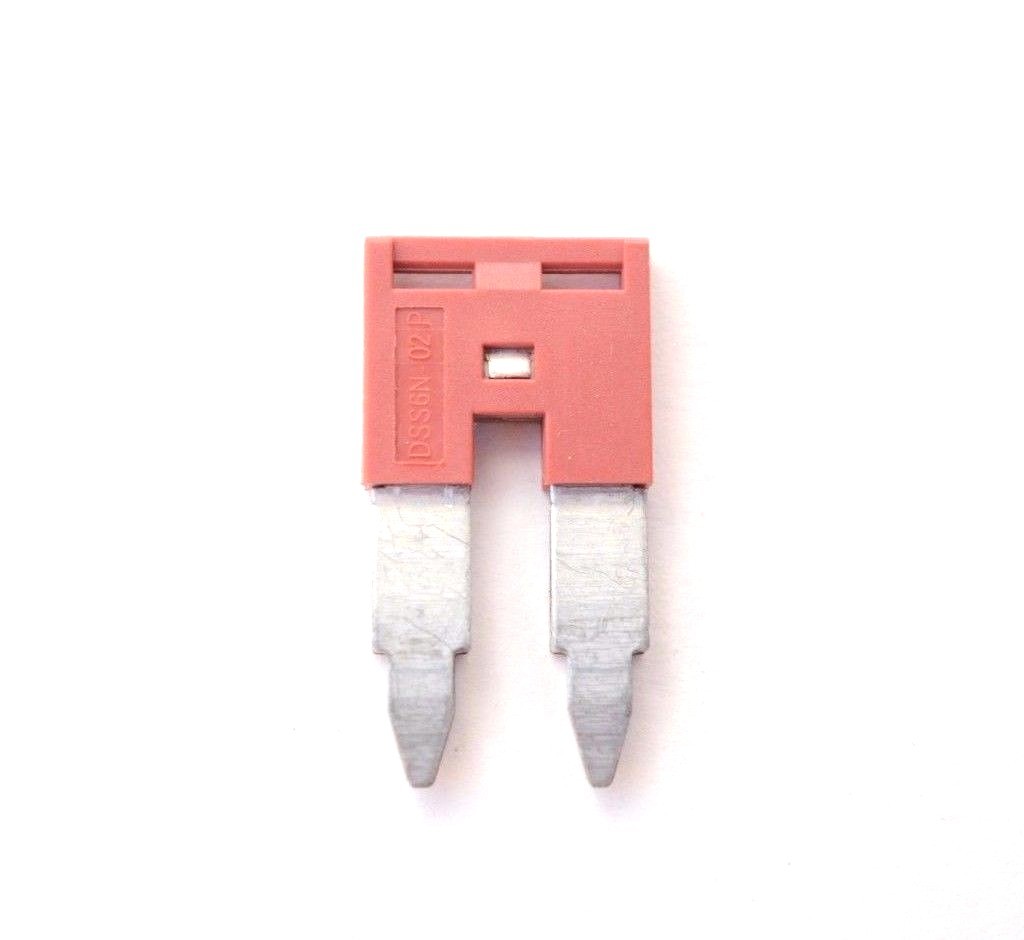 DIN Rail Terminal Block Jumpers 12 Quantity DSS6N-02P Dinkle 8 AWG 2 Pole DK6N