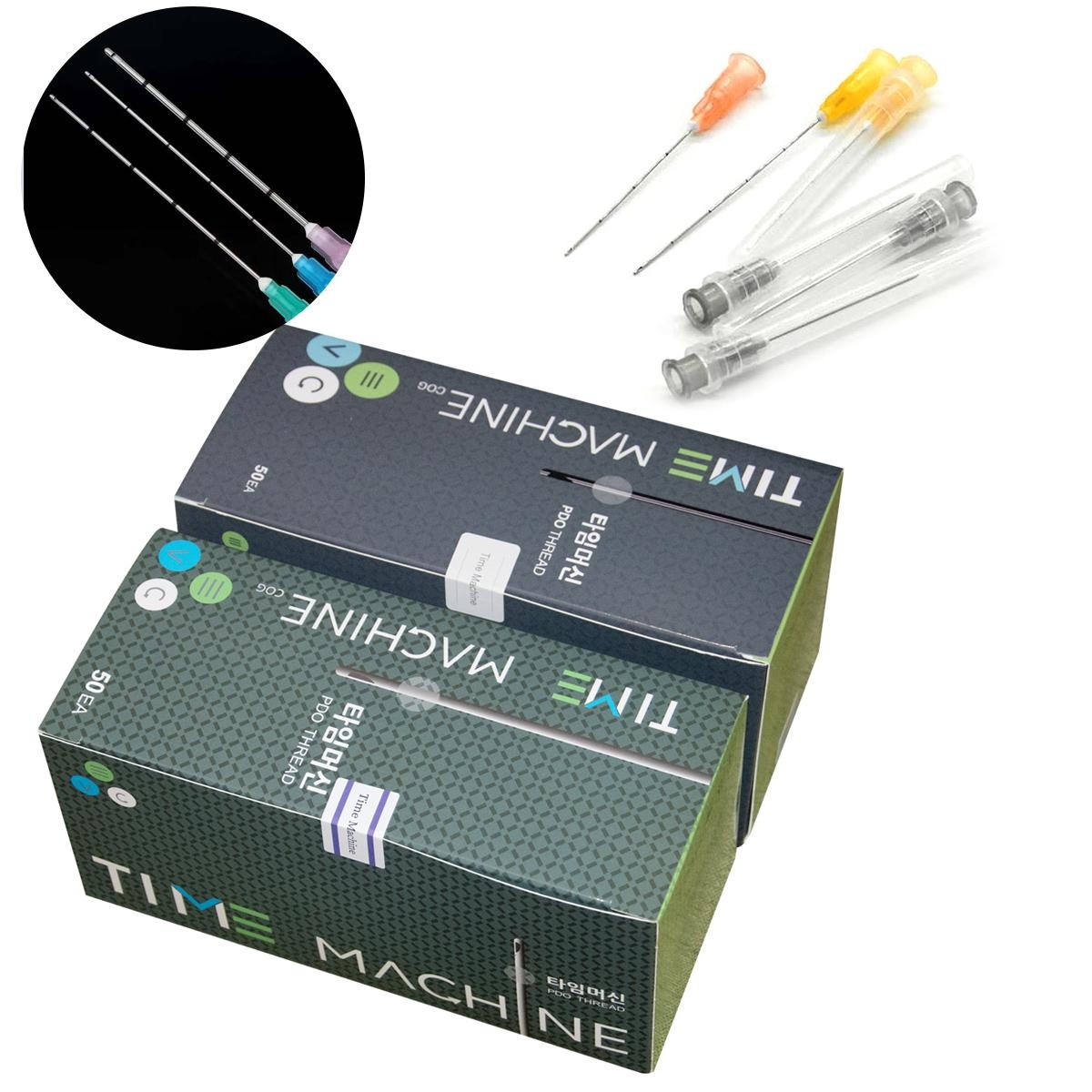 50pcs Disposable Blunt Tip Cannula Needles Filler Injection Facial Nose 18-30g
