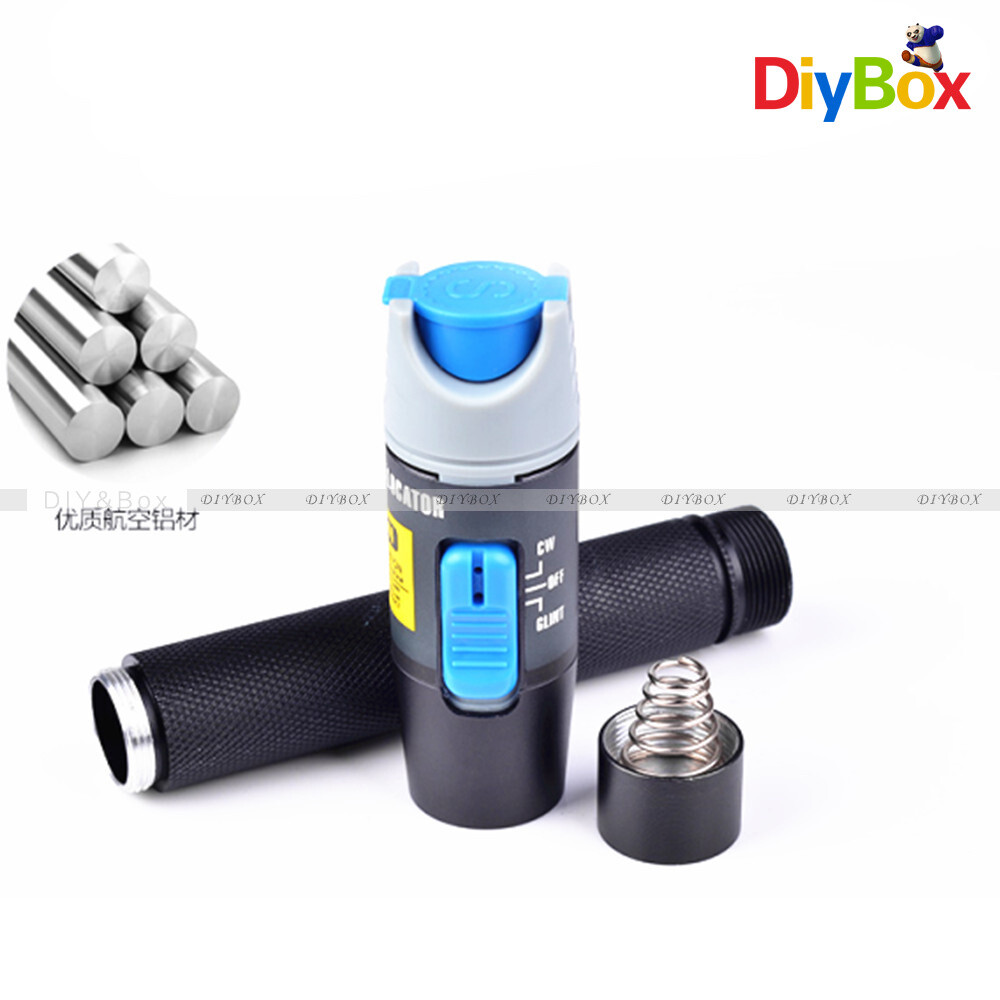 1mW 5km Plastic Fiber Optic Visual Fault Locator With 2.5mm LC/FC/SC/ST Adapter