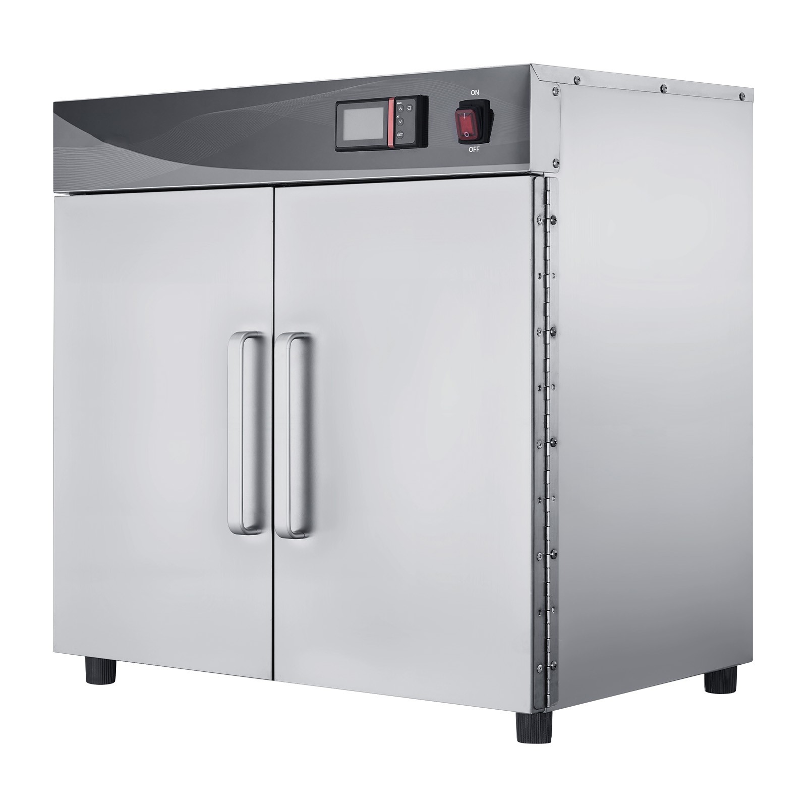 Uimoso 4 Tiers Hot Box Food Warmer Electric Food Warmer Cabinet and Dual Doors