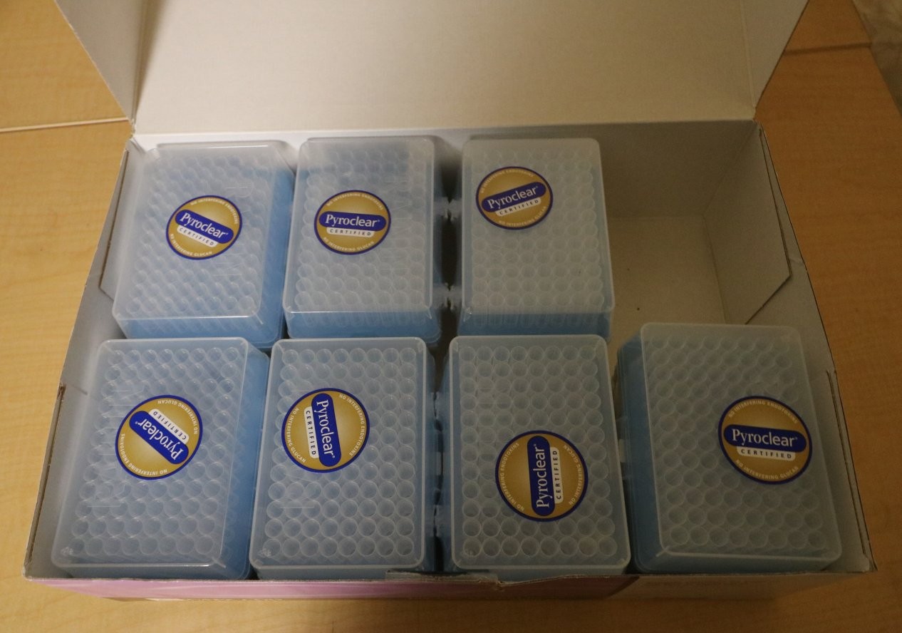 Rainin Mettler Toledo Precision Pipette Tips 1000uL 768/8