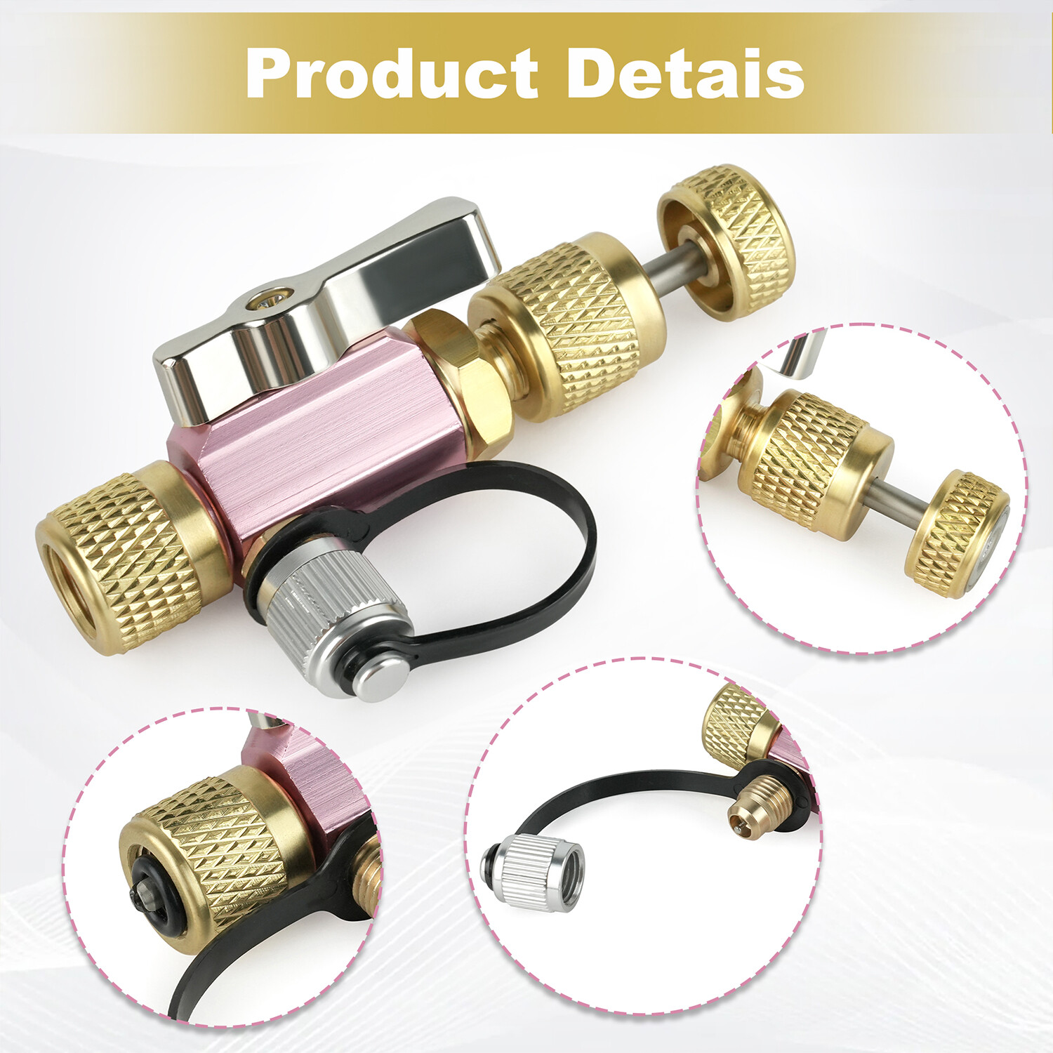 Mega Flow Vacuum Rated Valve Core Removal Tool for 5/16″ for R410A Split Systems