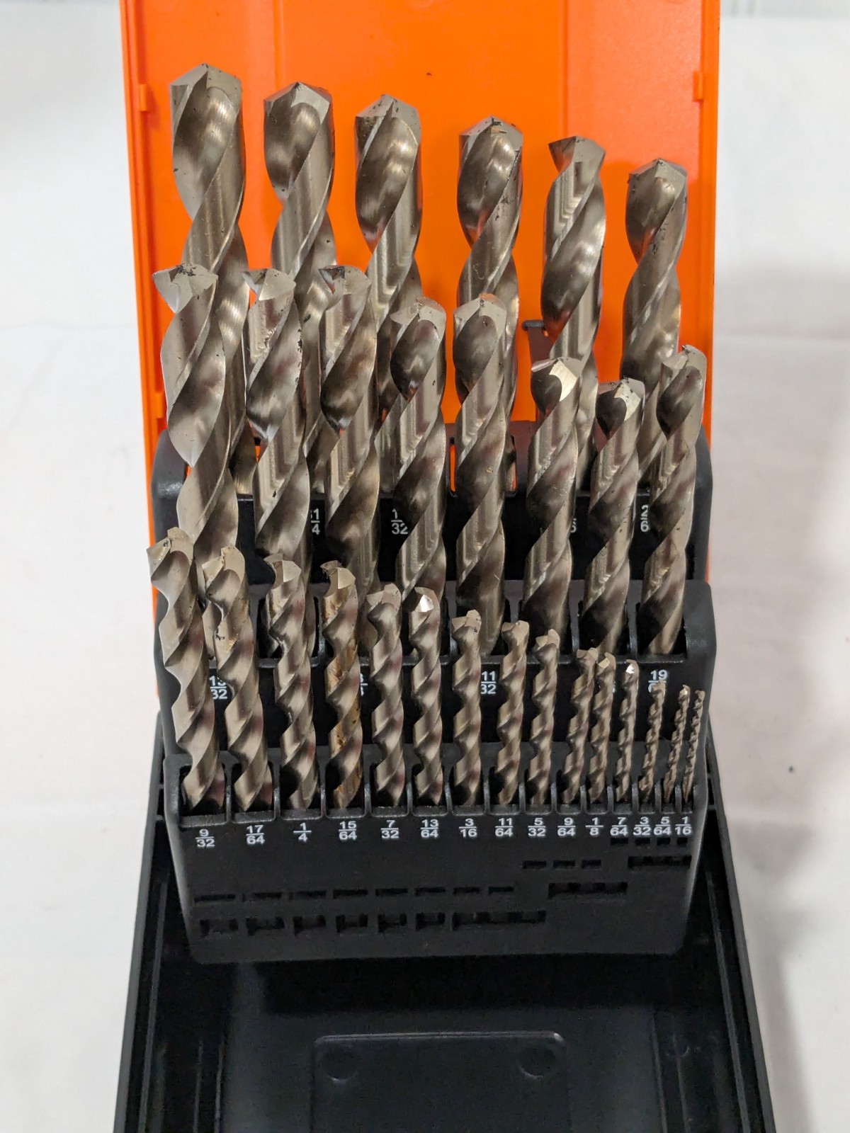 Hertel Jobber Length Drill Bit Set 29 Pc, #60 to #1, 1/16 to 1/2″, 135º 74129453