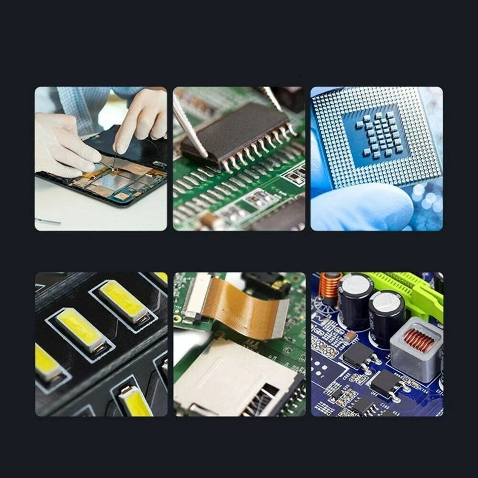 30g BGA Tin Solder Paste Desoldering Braid Solder Sucker Remover Copper Wick