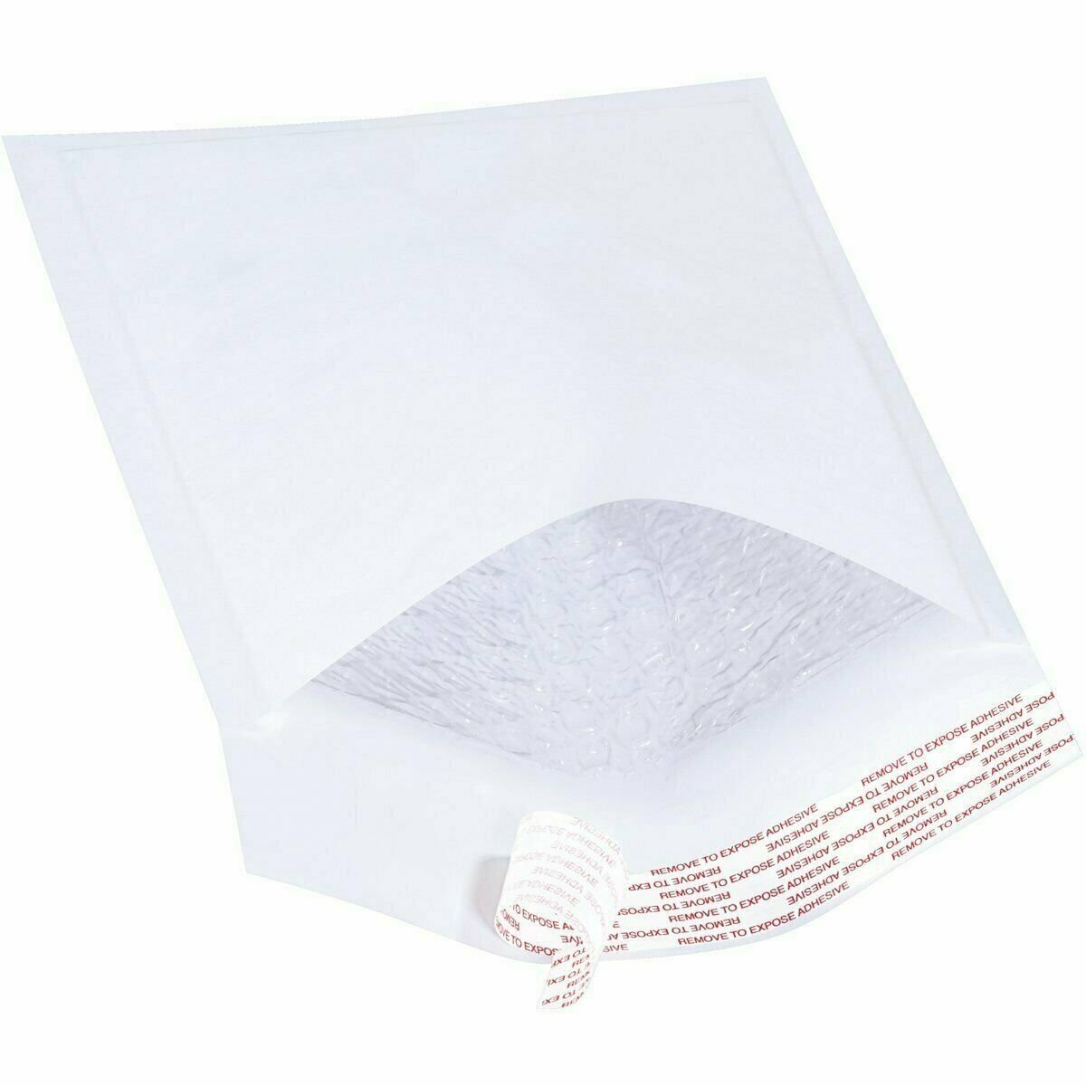 250 #0 6×10 Kraft White Paper Padded Bubble Envelopes Mailers Case 6″x10″