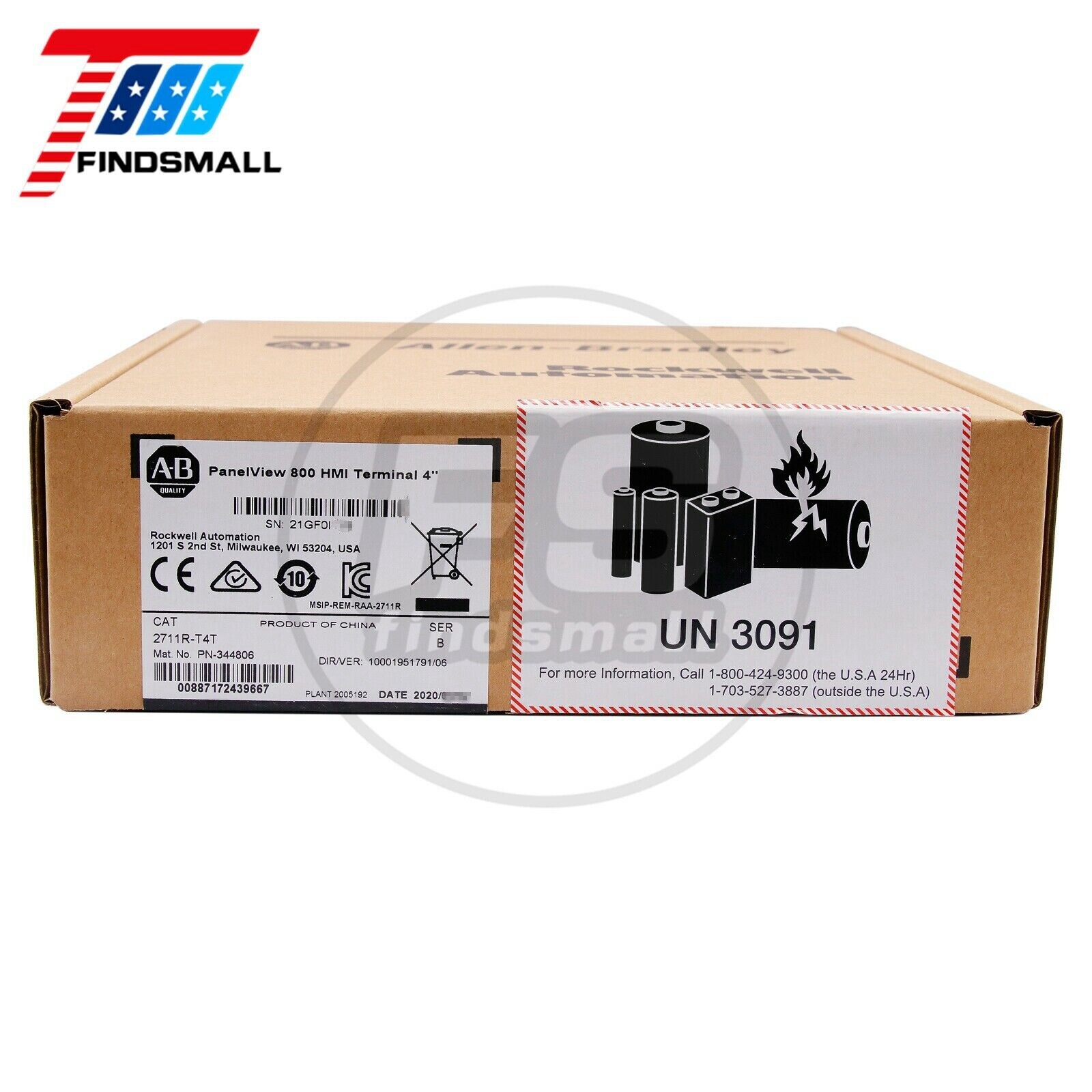 2022/23 AB SEALED 2711R-T4T PANELVIEW 800 4.3» USA SELLER