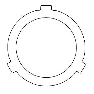 L33125 Fits John Deere Separator Plate 2040 2155 2240 2355 2355N 2440 2555 2
