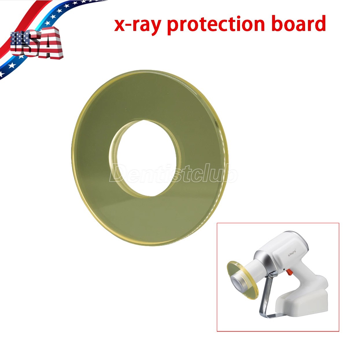AZDENT Dental Radiation Shield Protective Ring fit for Ray-500 X-Ray Machine