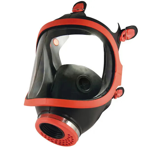Climax 731-C Full Face Mask Respirator, Natural Rubber c/w A2 filter