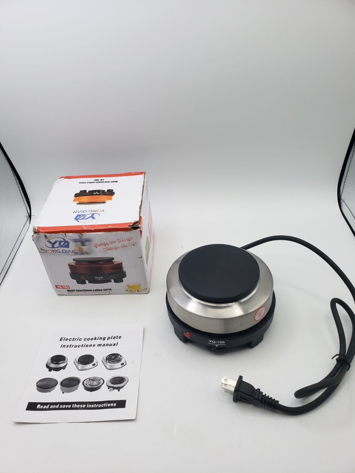 Electric Mini Stove Hot Plate Cooking YQ-105 110V 50/60Hz 500W