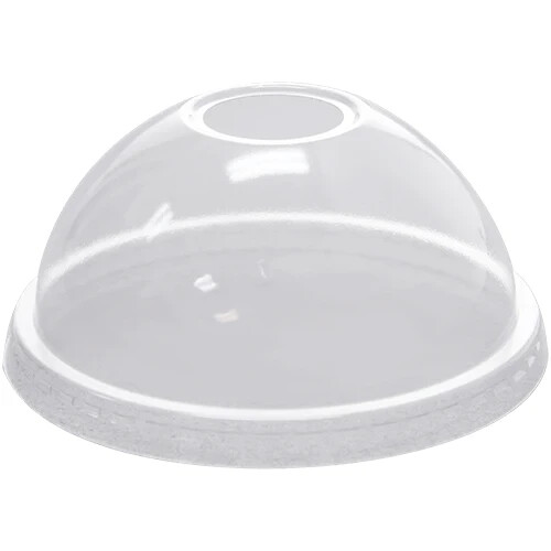 Karat 92mm PET Plastic Dome Lids – 1,000 ct, C-HDL662-A