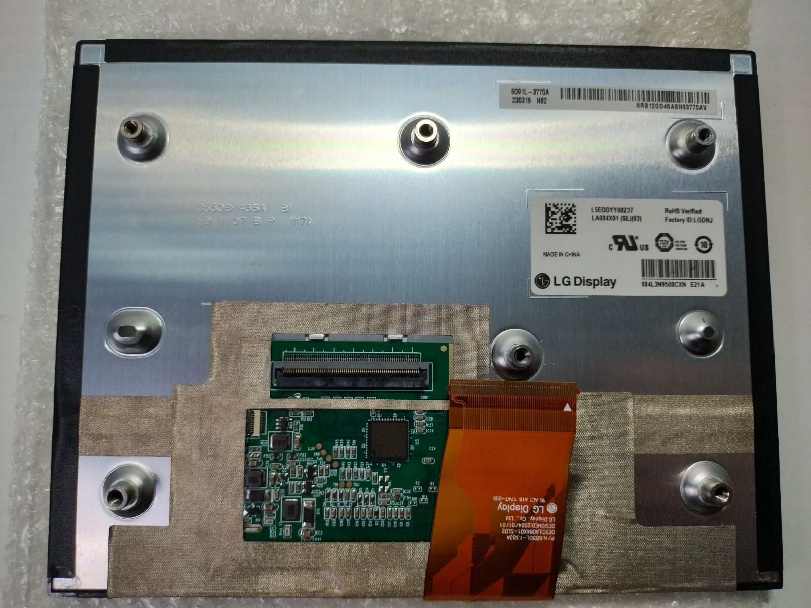 LG LA084X01 LA084X01(SL)(01) 8.4″ LCD Touchscreen For 18-22 Jeep Grand Cherokee
