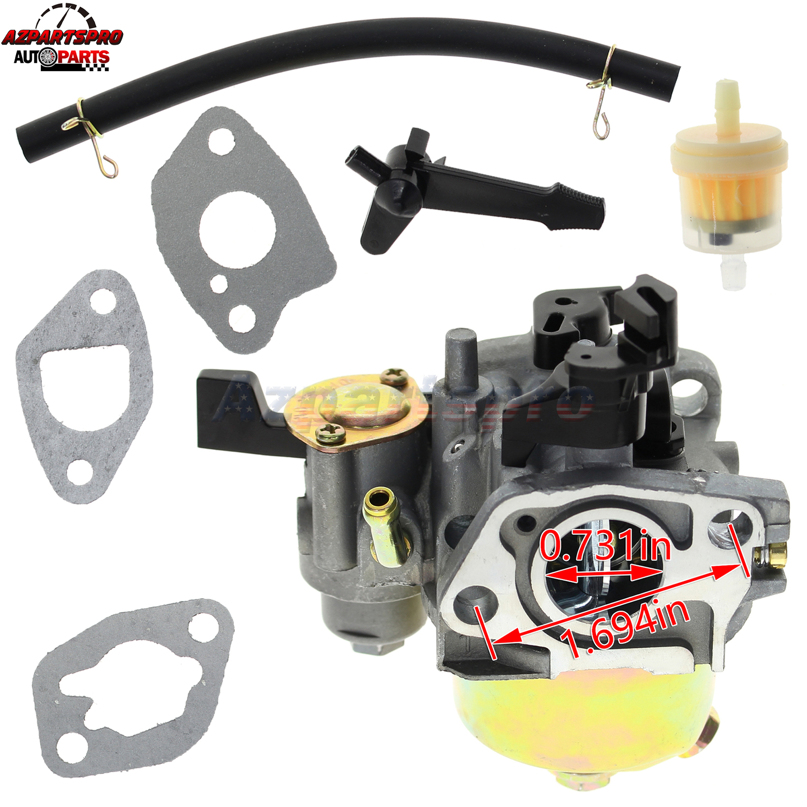 Carburetor For Kart Buggy Trailmaster Mid XRS XRX 168cc 196cc Engine