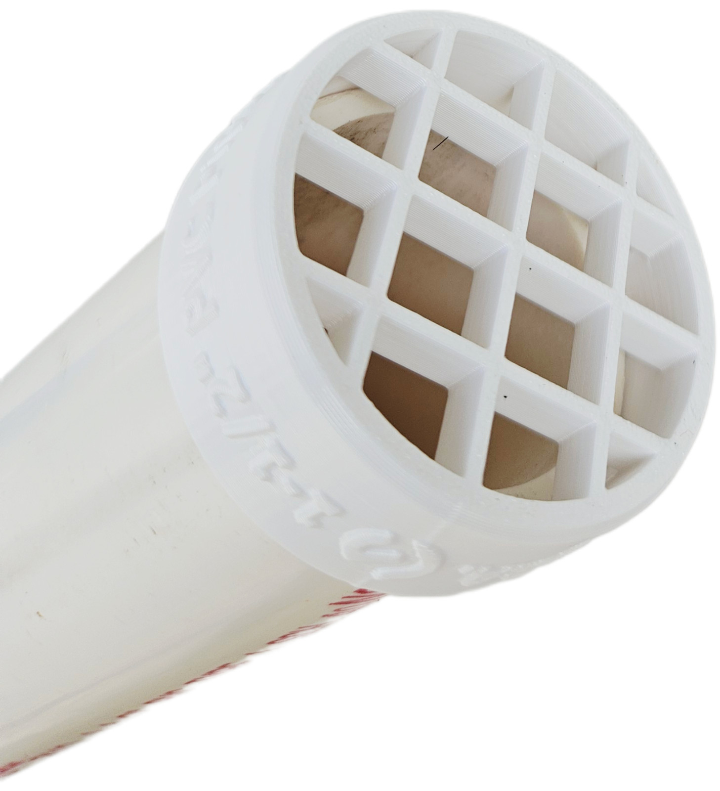New All Plastic PVC Pipe Mesh Vent Cap, Various Sizes, Fits on Outside of Pipe