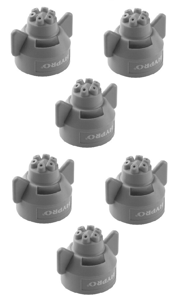 Pack of 6 – Hypro 6 Stream Gray Ceramic Spray Tip Rated @ 0.60 GPM 40 PSI