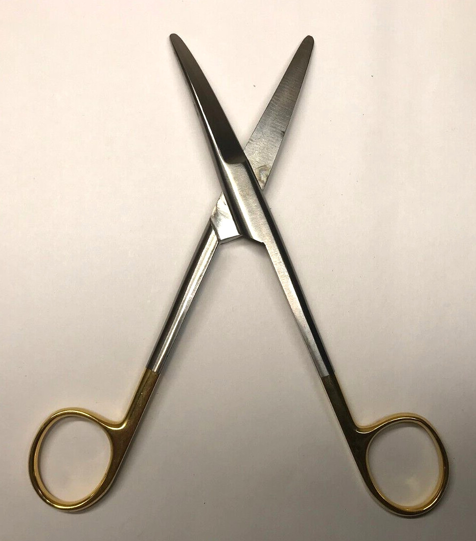 V. Mueller SU1814 Vital Mayo Dissecting Scissors 6¾» Beveled Curved TC