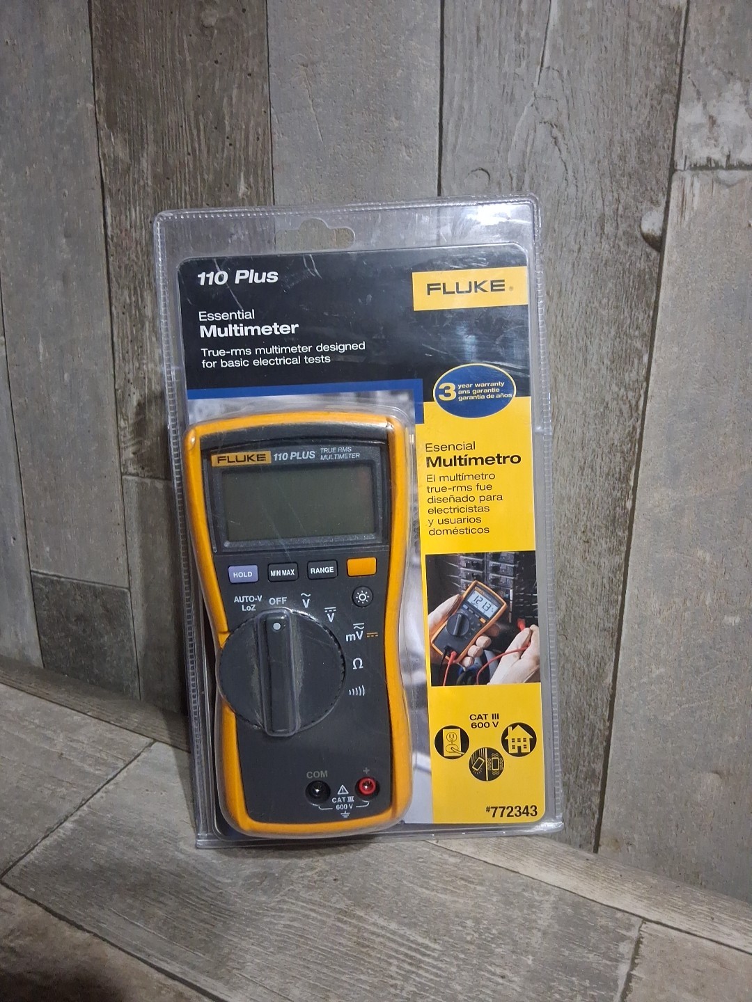 Fluke Essential Multimeter 110 Plus 772343 New in Package