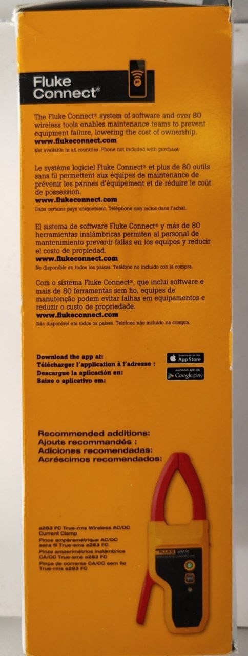 Fluke 283FC – CAT III 1500 V TRMS Wireless Multimeter