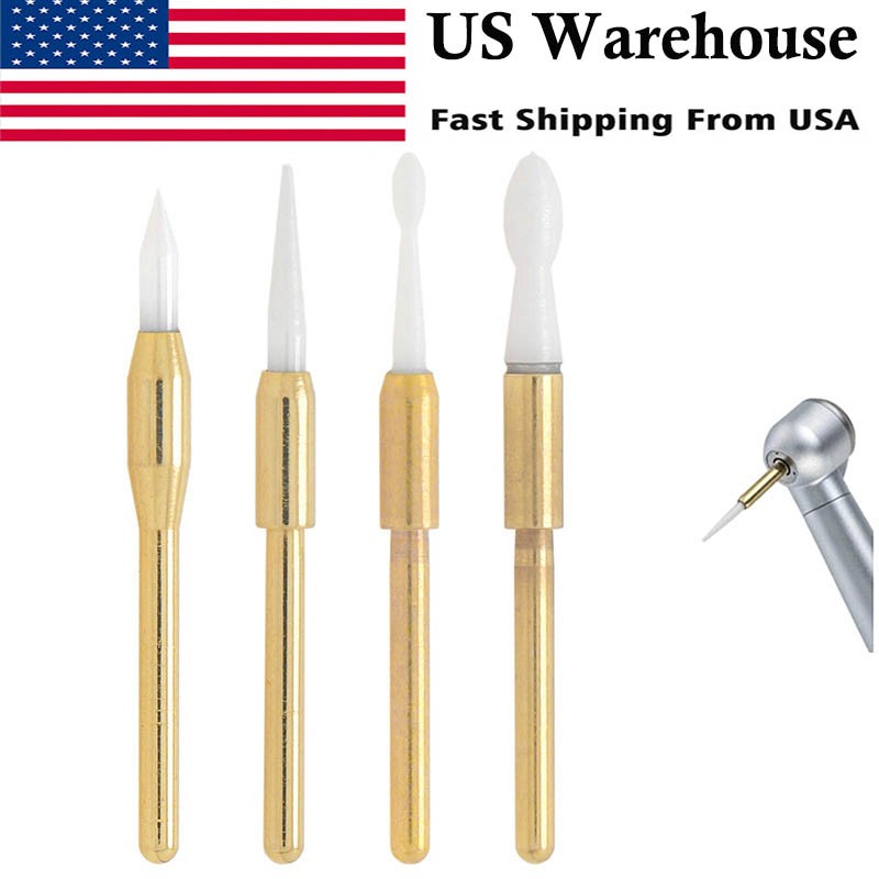 Dental Surgical Ceramic Soft Tissue Trimmer Bur for Gingivectomy 4PCS