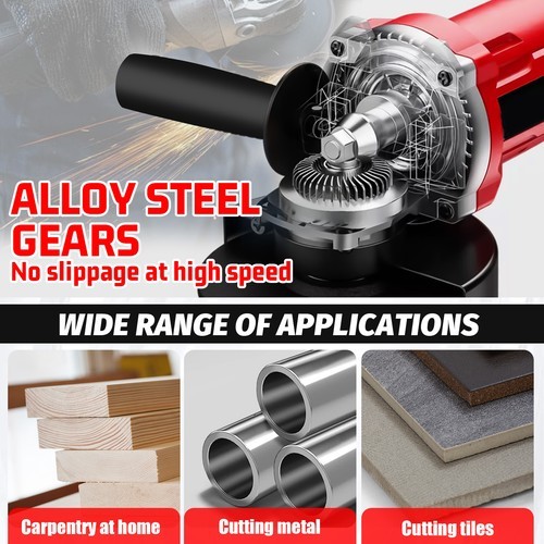 Cordless Angle Grinder,High Torque,11000 RPM, Home Repair & Woodworking