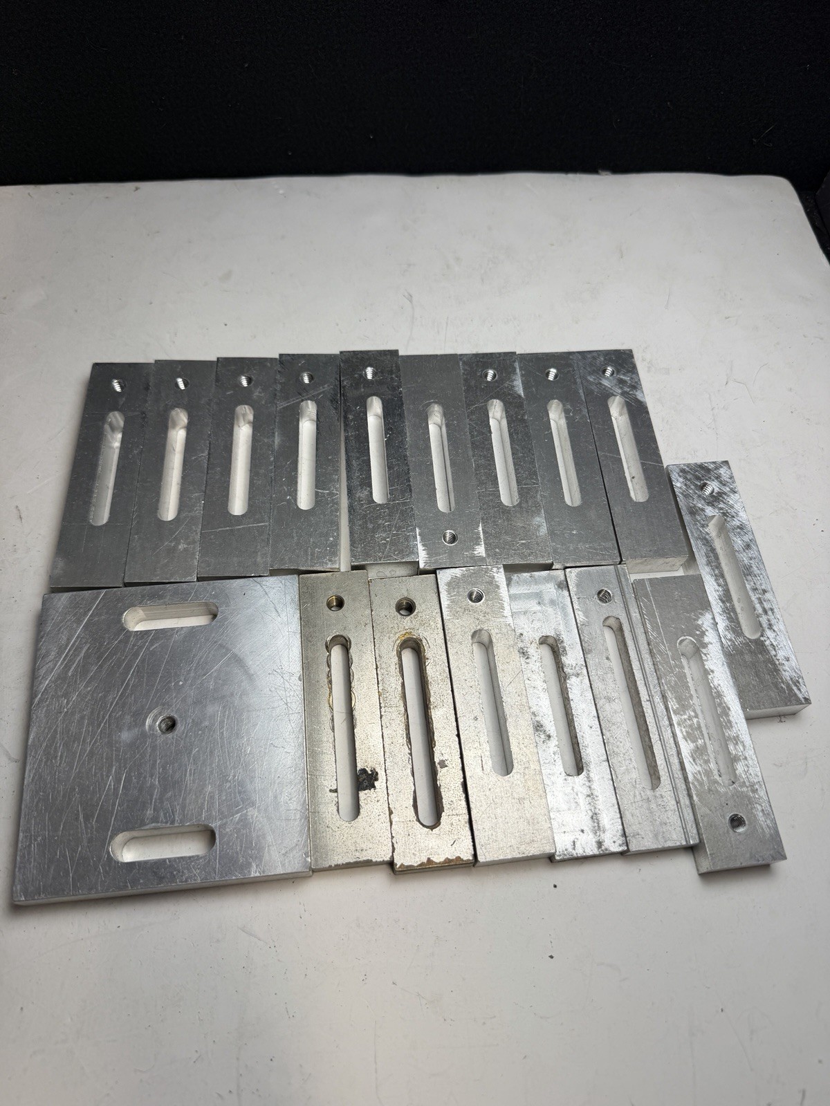 Vintage Laser / Optic stands Shims parts from closed College Laser Lab set G
