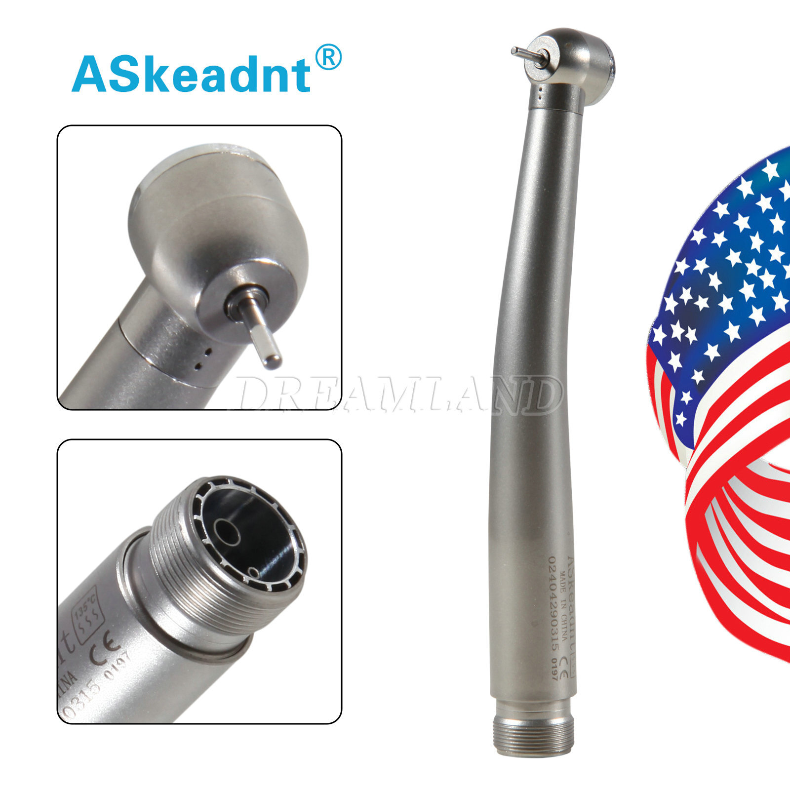 NSK Style Dental Fiber Optic LED E-generator/ High Speed Handpiece 2HOLE/4HOLE