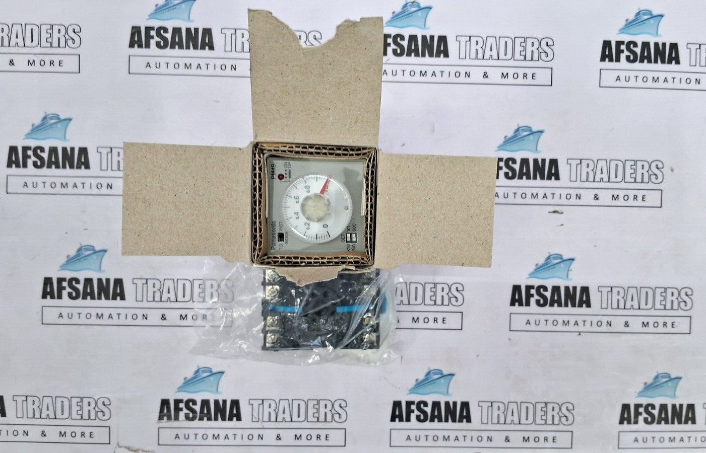 New Panasonic pm4s multirange timer pm4s-a2c10m-ac120v