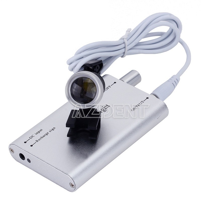 5W LED Dental Medical Head Light with Filter Insert Type for Loupes AZDENT