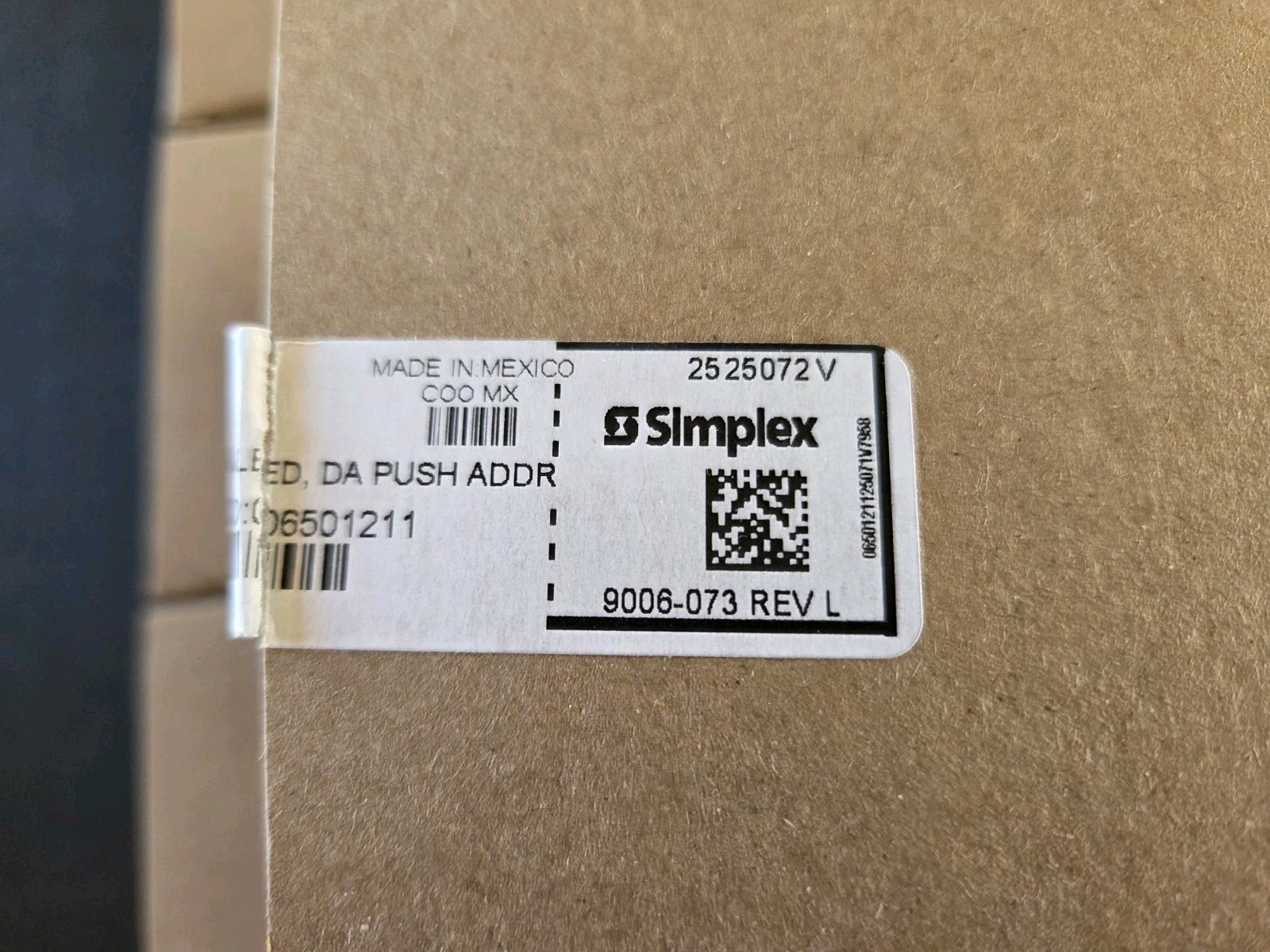 SIMPLEX 4099-9006 DUAL ACTION ADDRESSABLE PULL STATION 06501211 – NEW – 10 AVAIL