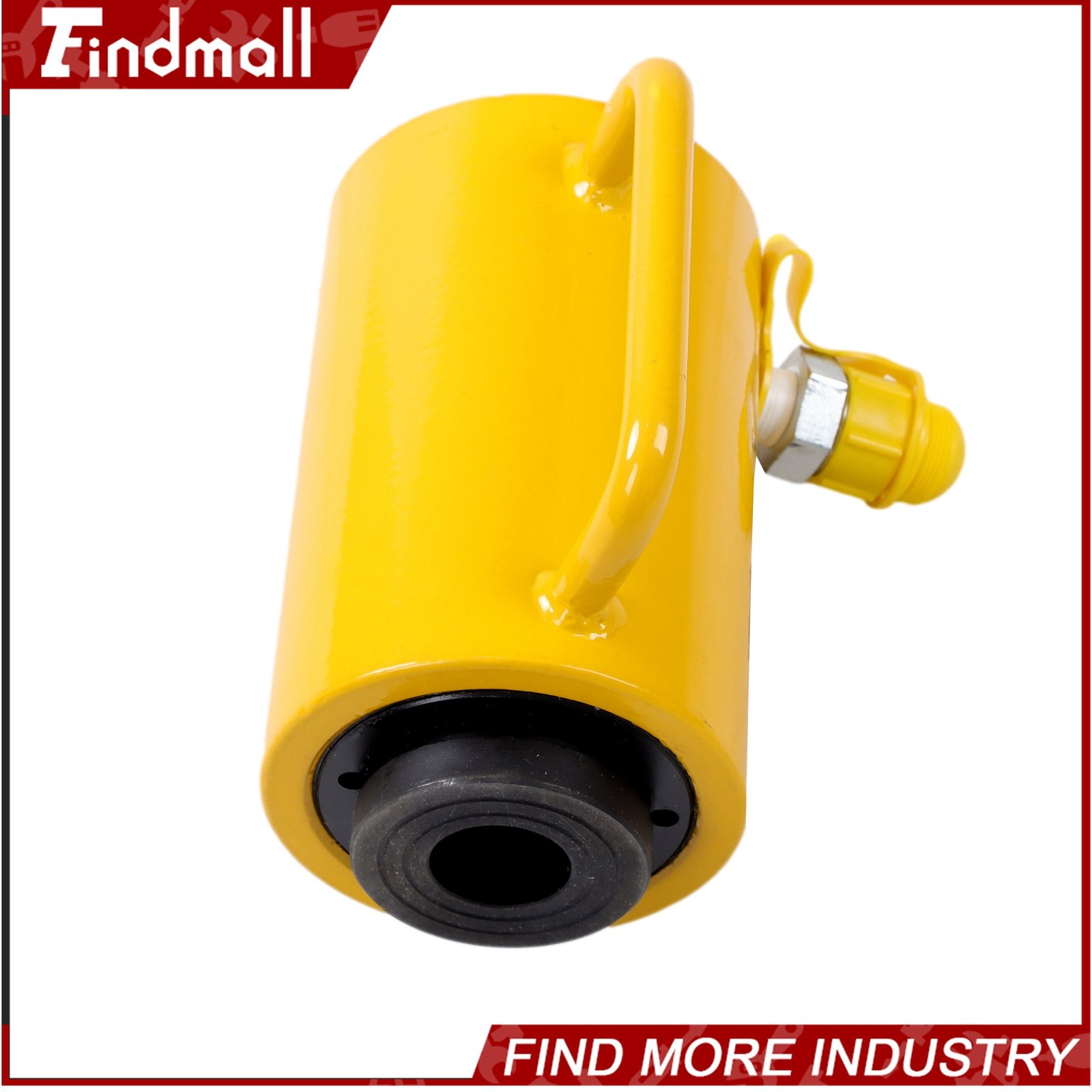 Findmall 20 Ton Capacity Hollow Hydraulic Cylinder 2″ 50mm Stroke Single Acting