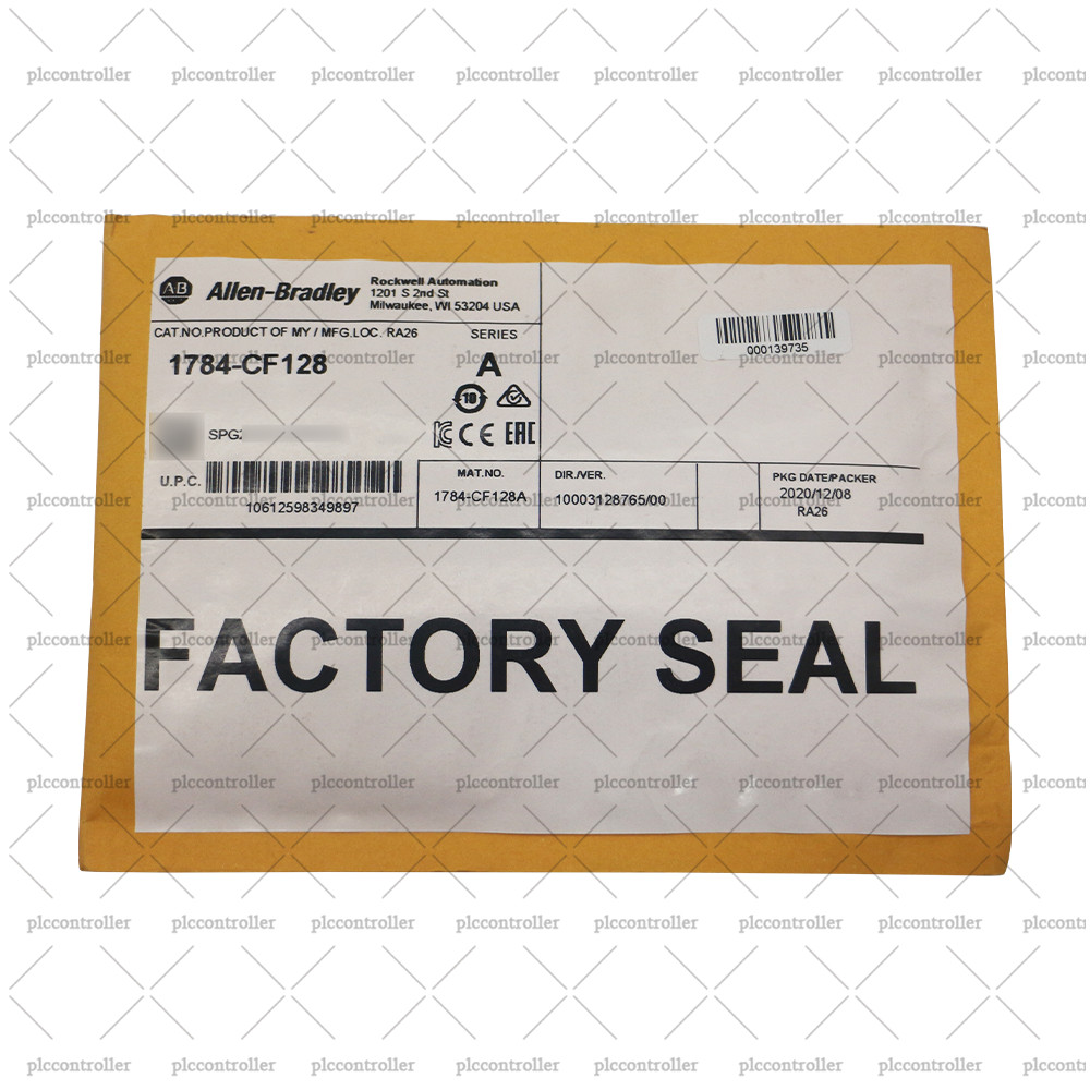 New Allen Bradley 1784-CF128 ControlLogix556x Industrial Compactflash Card 128Mb