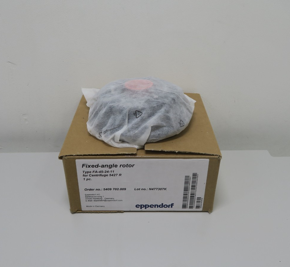 New Eppendorf FA-45-24-11 Fixed Angle Rotor with Lid