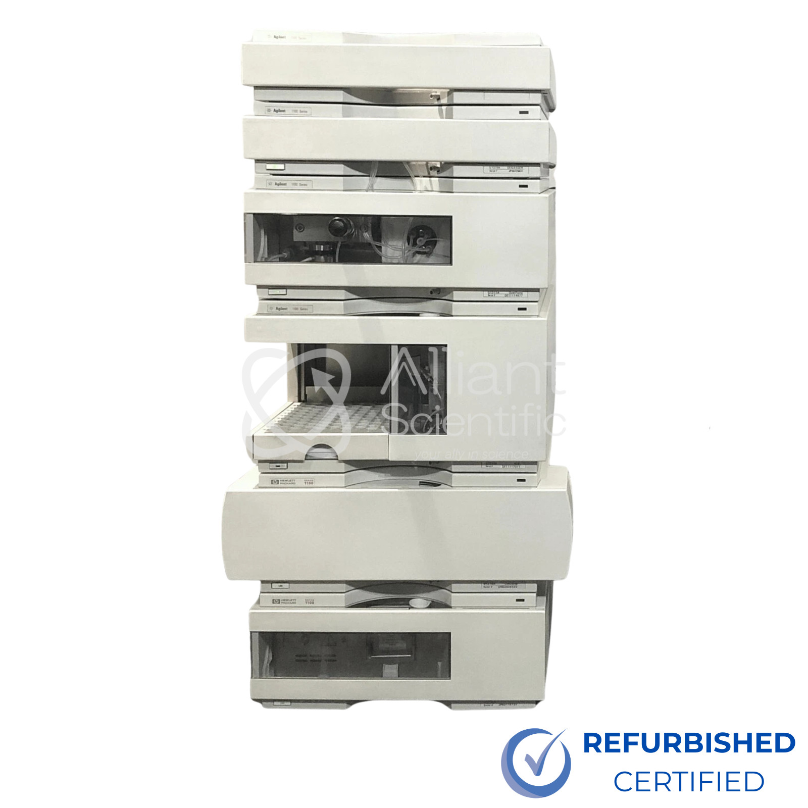 Agilent 1100 HPLC System with Quat Pump (G1311A) and FLD Detector (G1321A)