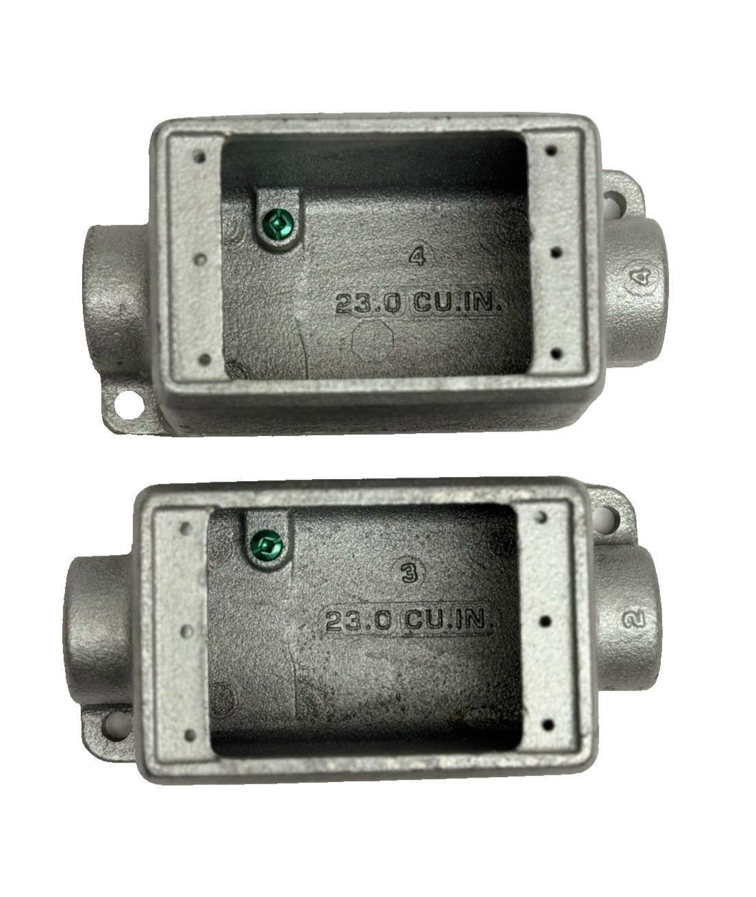 Box Of 2, EATON Crouse-Hinds FDC2, Single Gang Box 3/4″