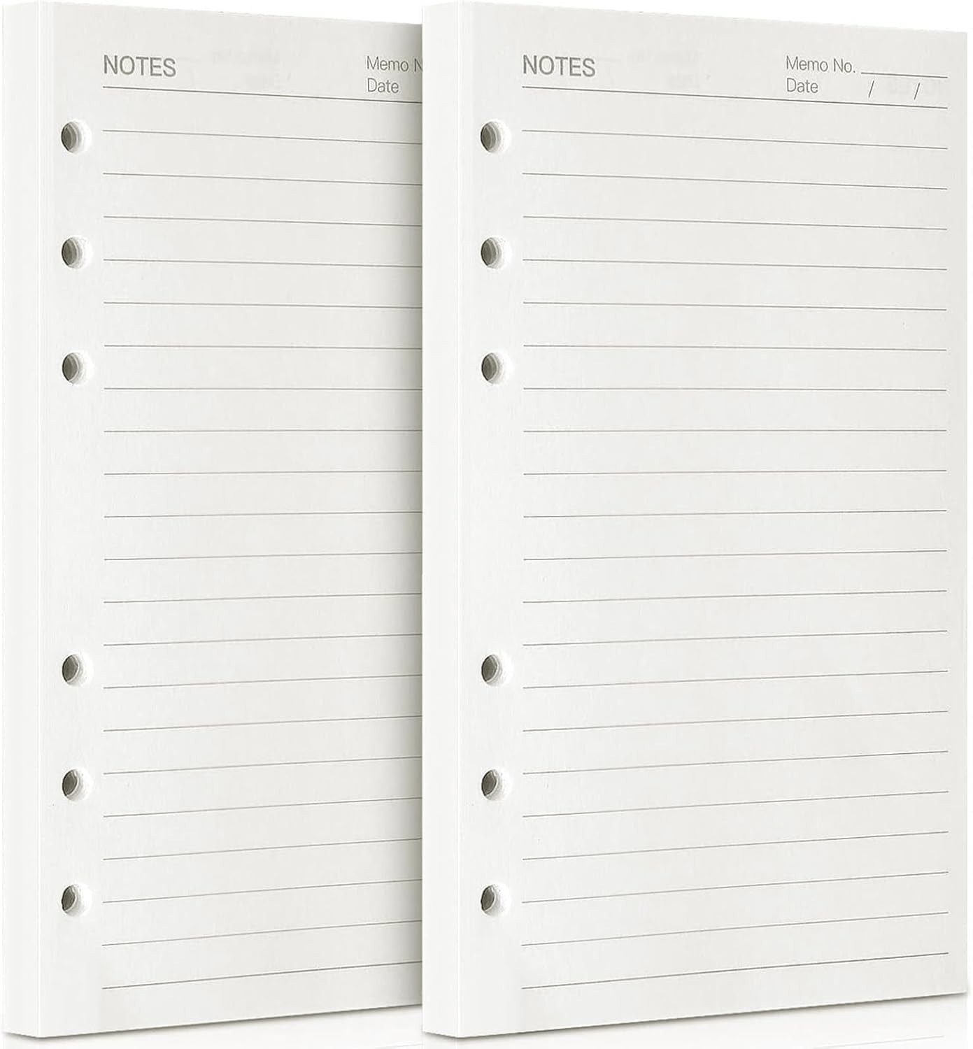 A6 Refill Paper 320 Pages Loose Leaf 6 Hole Notebook Planner Journals