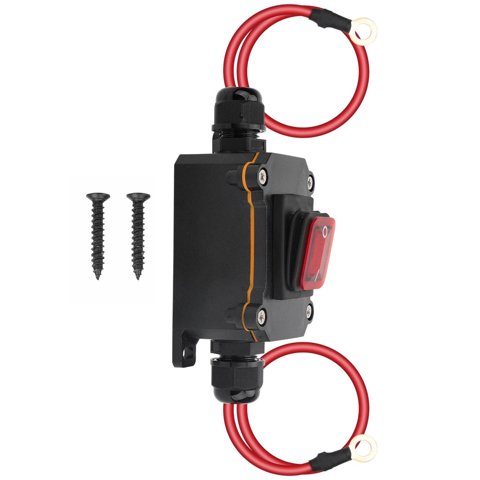 DC 12V-24V Inline Cord Switch IP67 Waterproof Outdoor ON/Off Toggle Switch