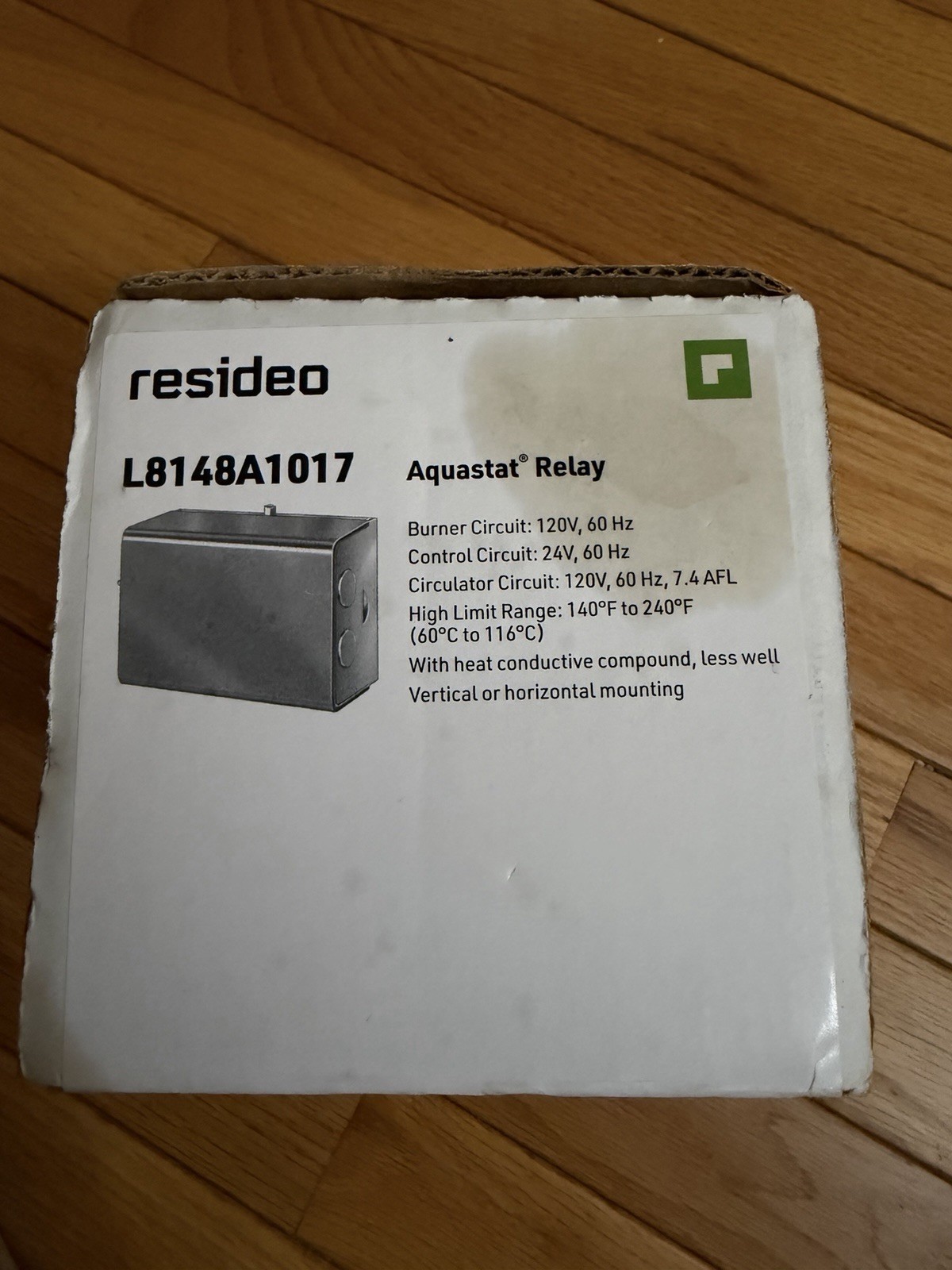 RESIDEO AQUASTAT RELAY L8148A1017