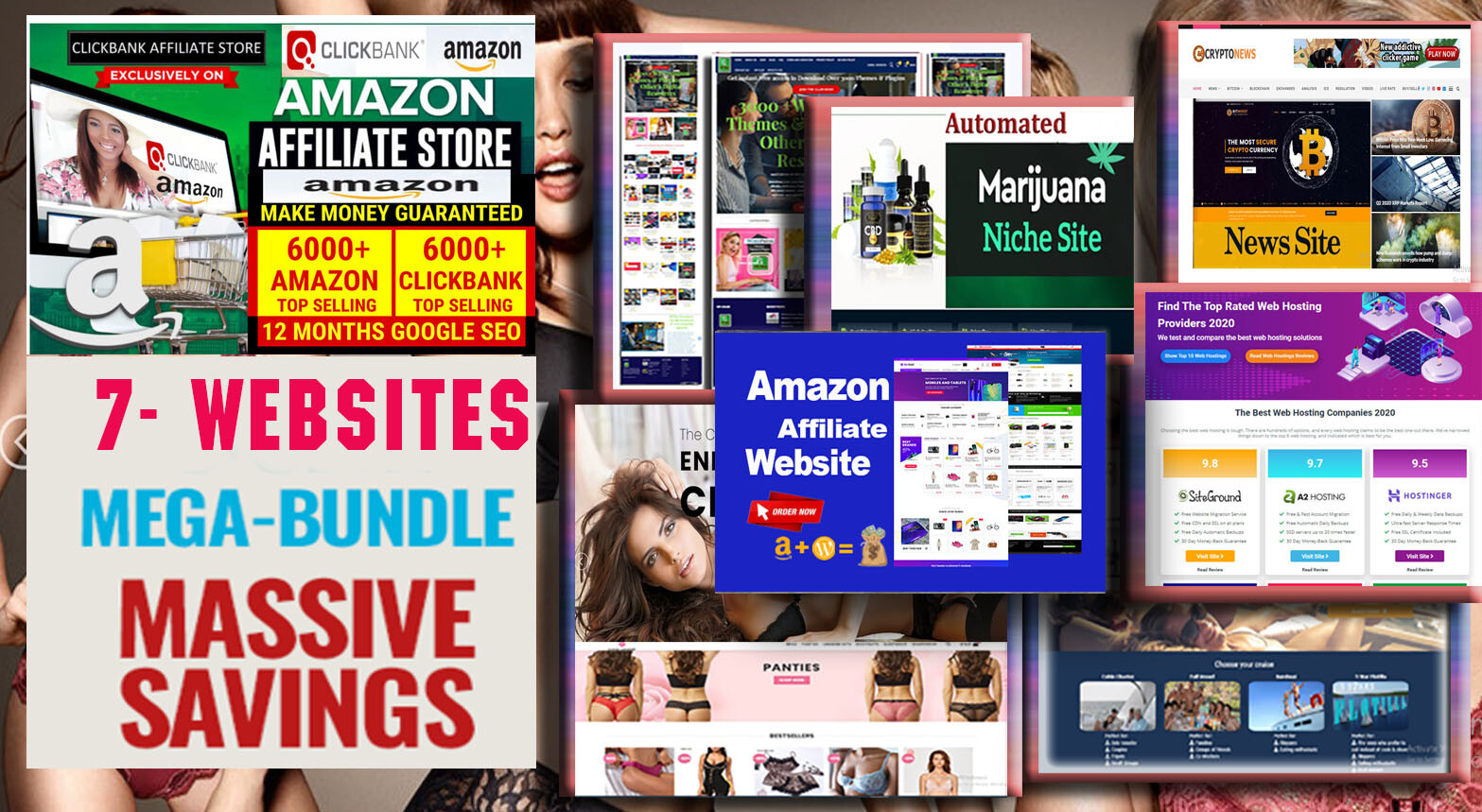 High quality website with 3000+digital products & hot demand readymade websites